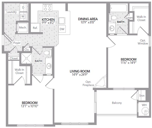 Floorplan - The Elms at Shannon's Glen