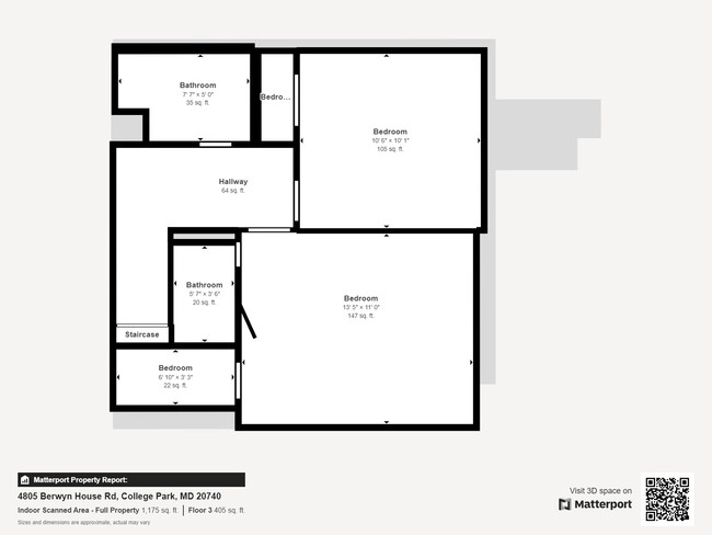 Floorplan - 4805 Berwyn House Rd