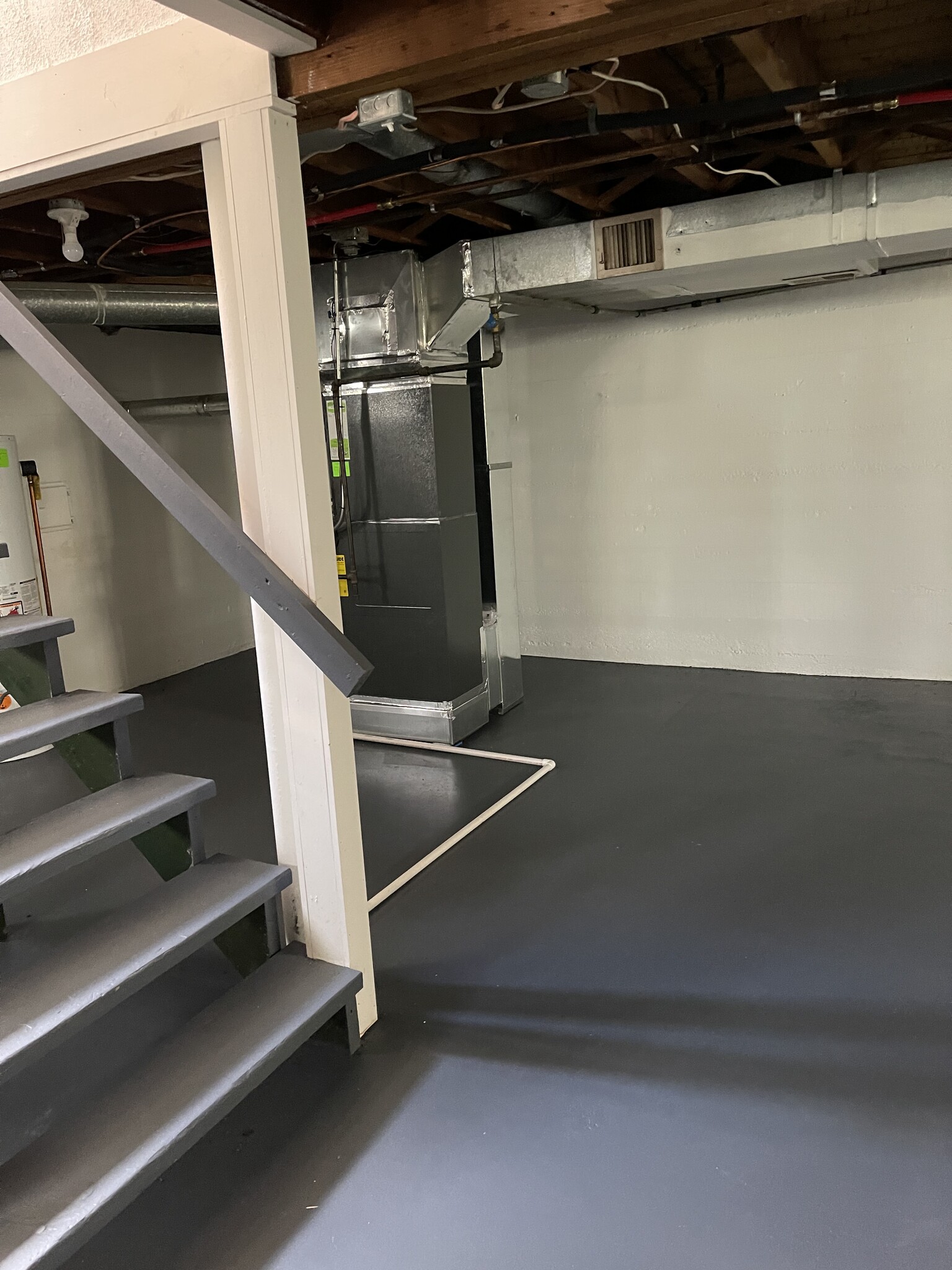 Downstairs furnace - 1411 Falcon Dr