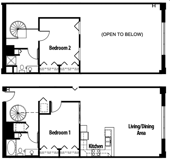 Floorplan - Nolde Bakery Condominiums