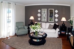 Living Room - Grand Oaks Apartments