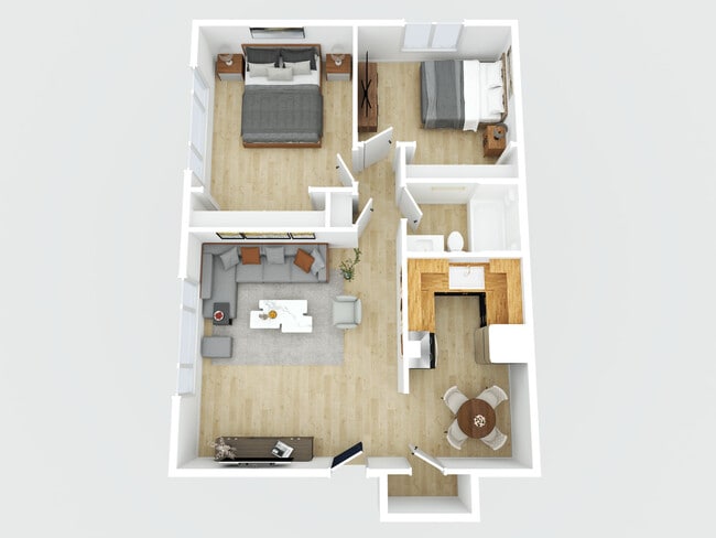 Floorplan - Revival Apartments