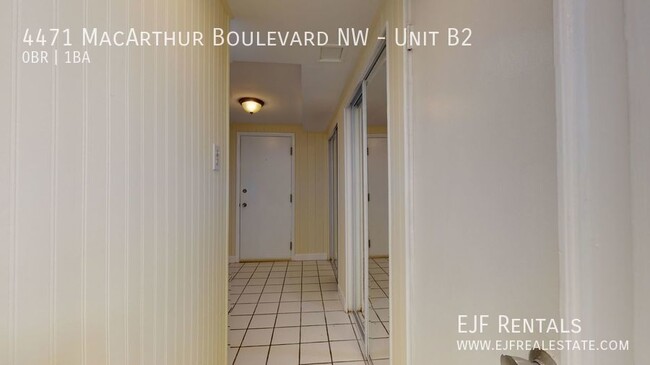 Building Photo - MacArthur Blvd Studio Apartment W/Off Stre...