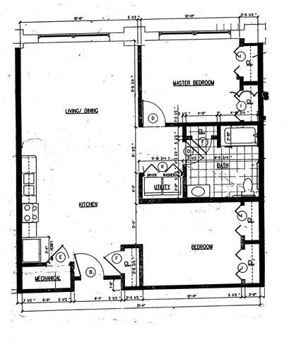 2BR/1BA - Artworks