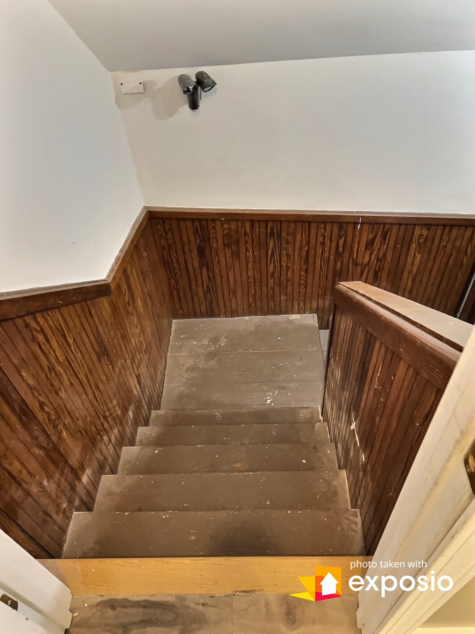Back of house stairs - 105 Wheeler Ave