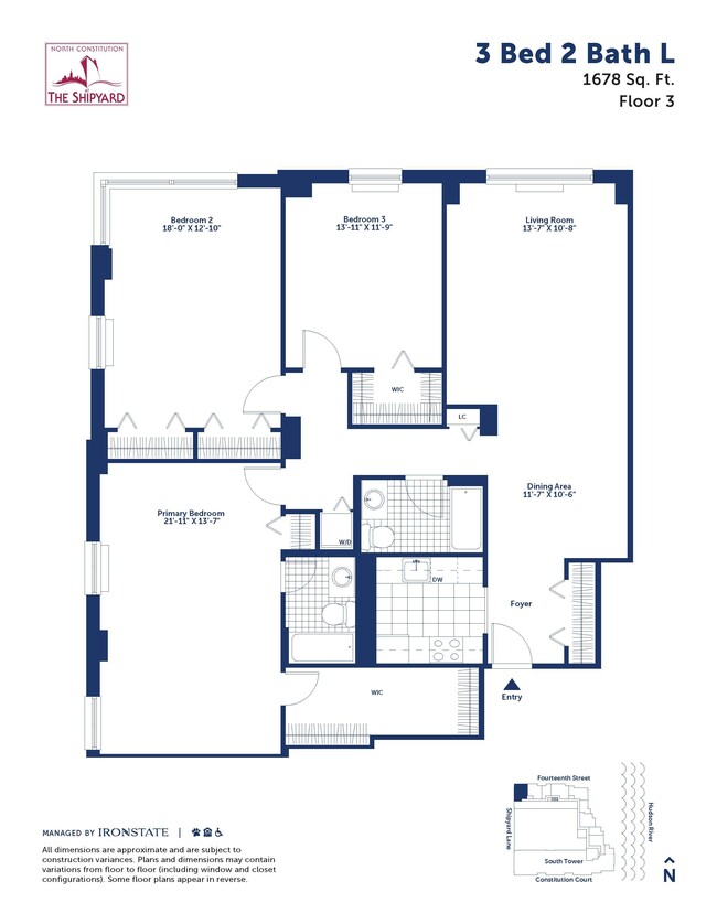 Floorplan - The North Constitution