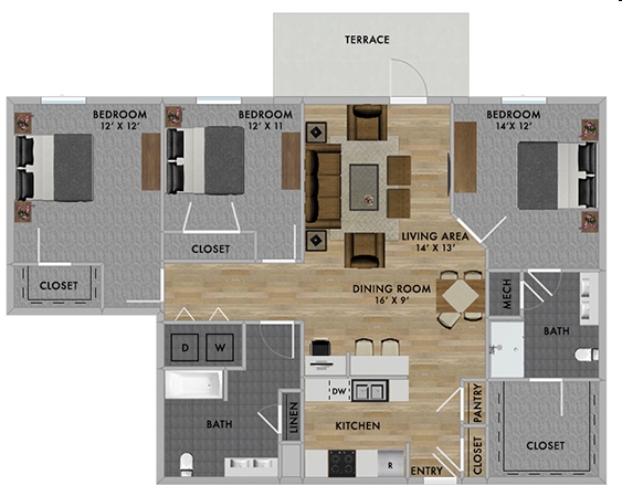 The Regent - The Residences at Carmel City Center