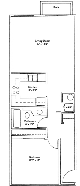 2BR/1BA - Ivy Court Apartments