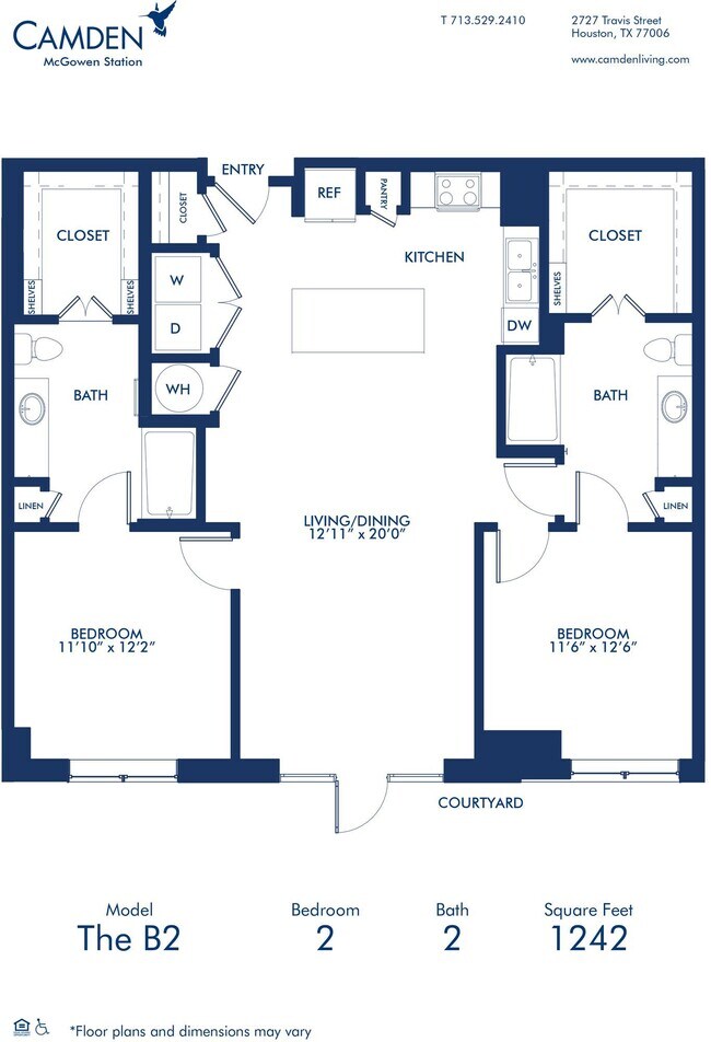 Floorplan - Camden McGowen Station
