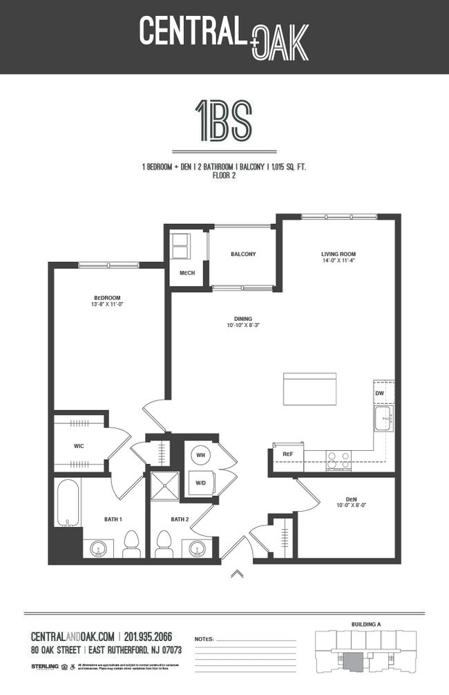 Floorplan - Central and Oak