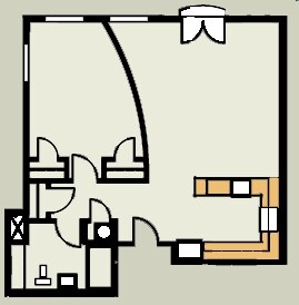 1BR/1BA - High Street Terrace