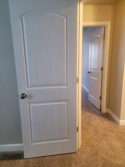 View into bedrooms - 218 N Washington St