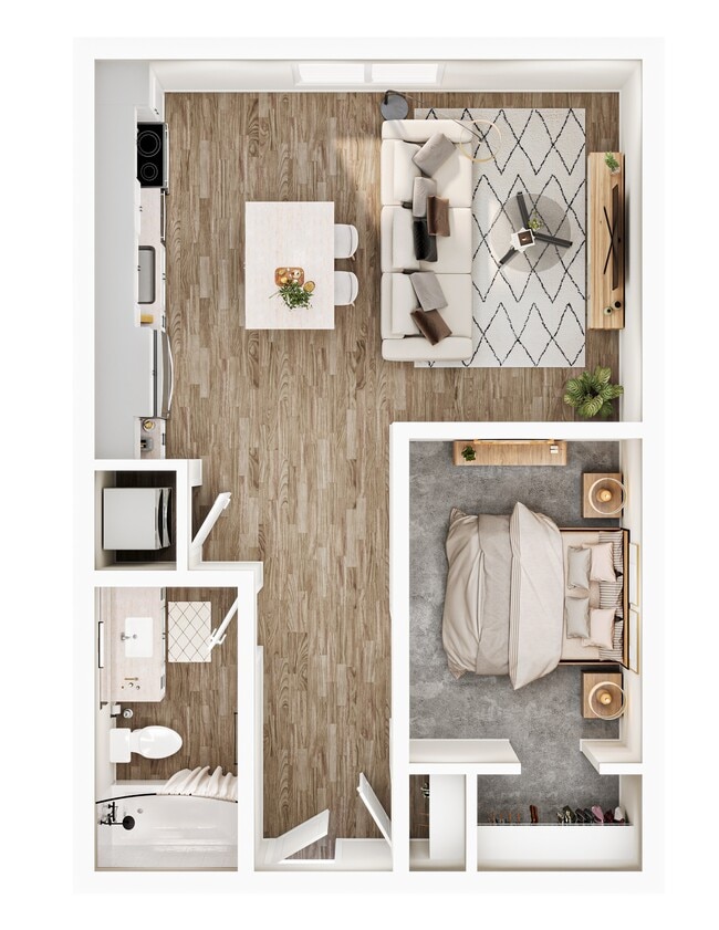 Floorplan - Square at 48  II