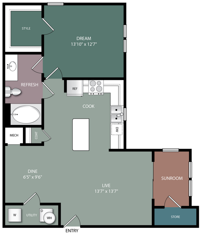 Floorplan - The Village at Apison Pike