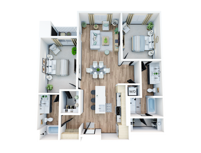 Floorplan - Banyan on Washington