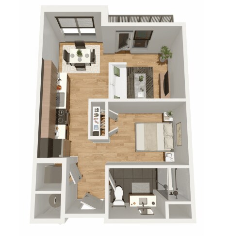 Floorplan - Breakwater Lofts