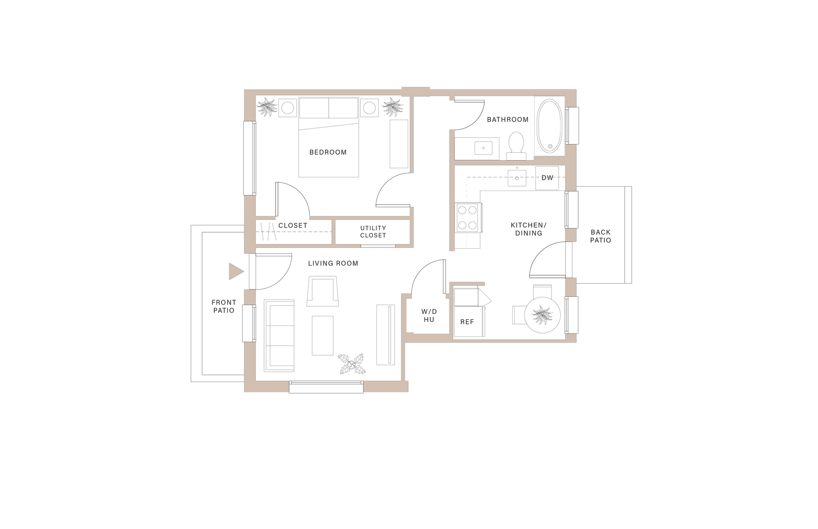 Interior Photo - 1100 Washington Circle