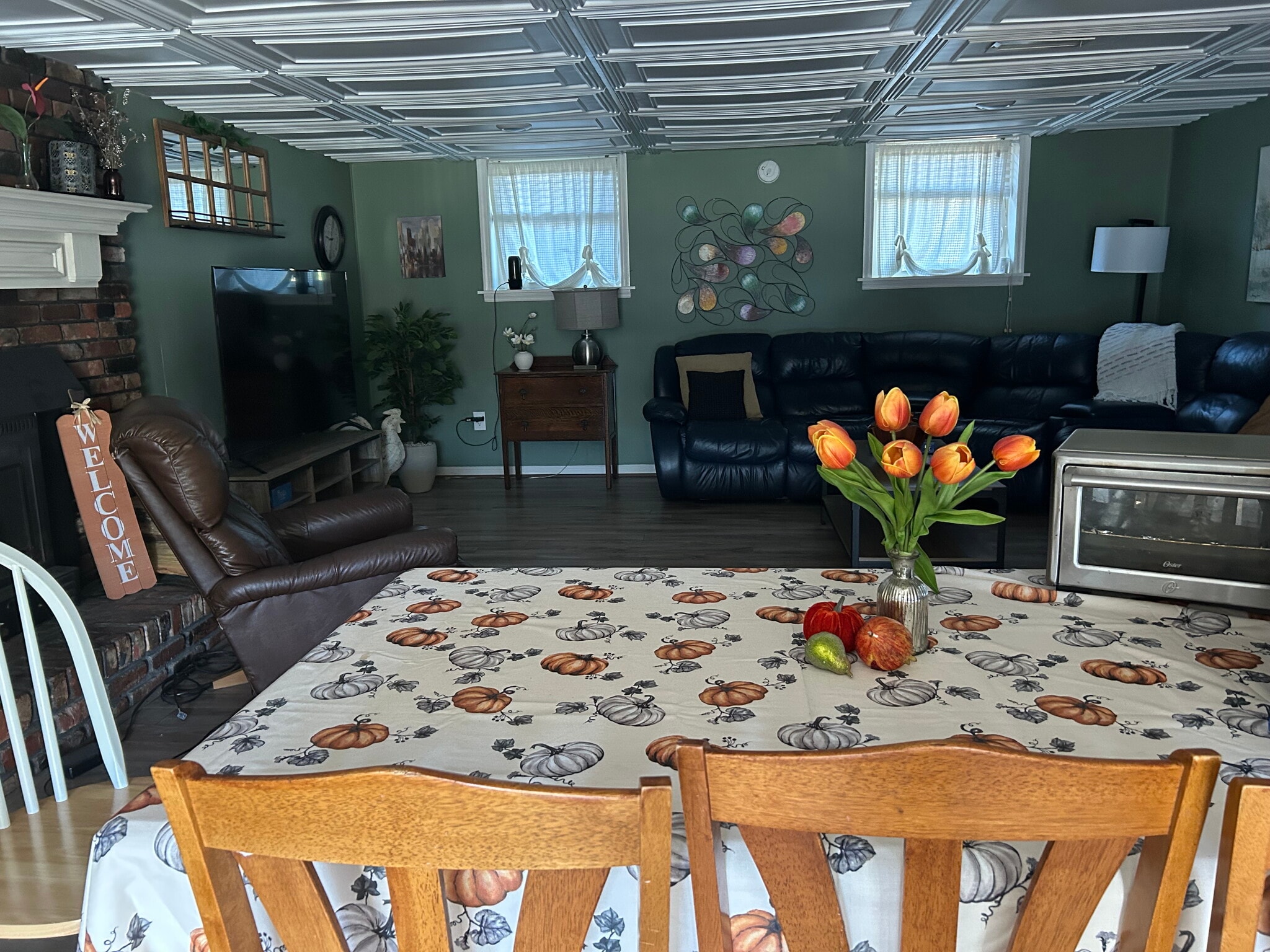 View of Kitchen to Den - 122 Tucker Dr