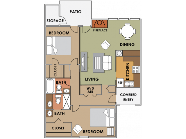 Floorplan - Orange Tree Village