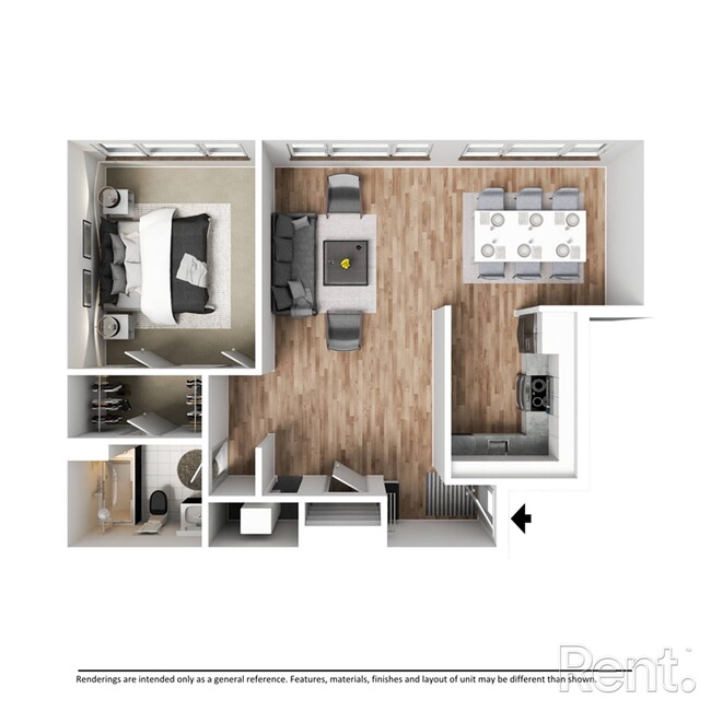 Floorplan - Terrace View Apartments