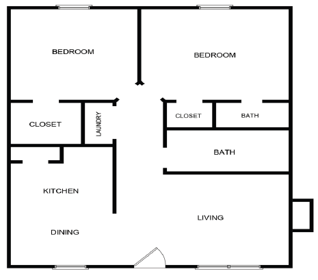 Floorplan - Crossroads Townhomes