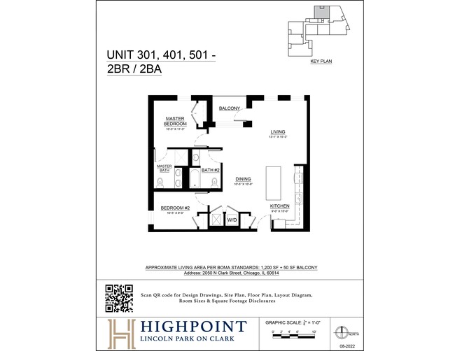 Floorplan - HIGHPOINT Lincoln Park on Clark