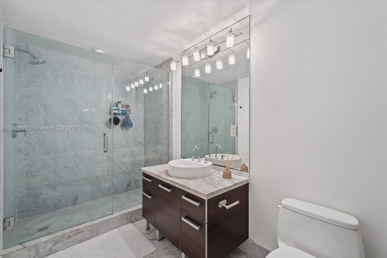 Marble Shower - 244 Biscayne Blvd