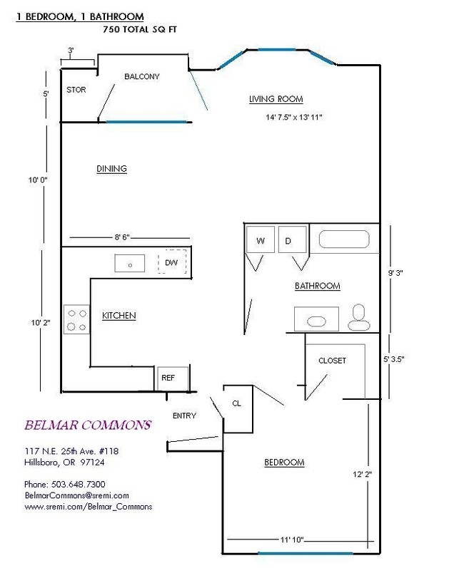 1br/1ba - Belmar Commons