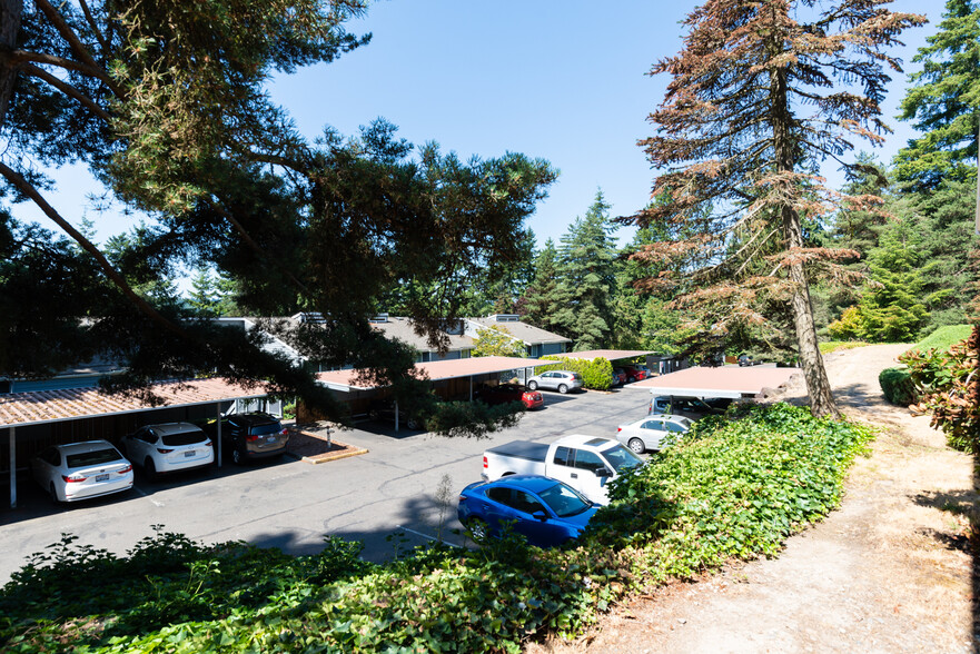 View from the private back patio - 9350 Redmond Woodinville Rd NE