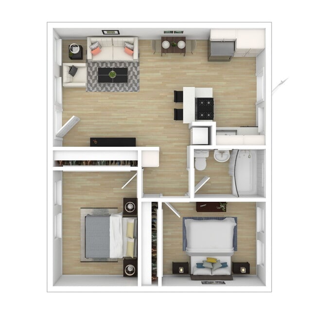 Floorplan - The Parc at 1300