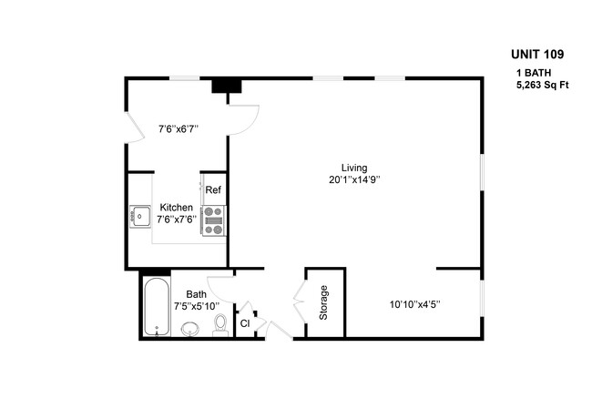 Floorplan - Whitworth Apartments