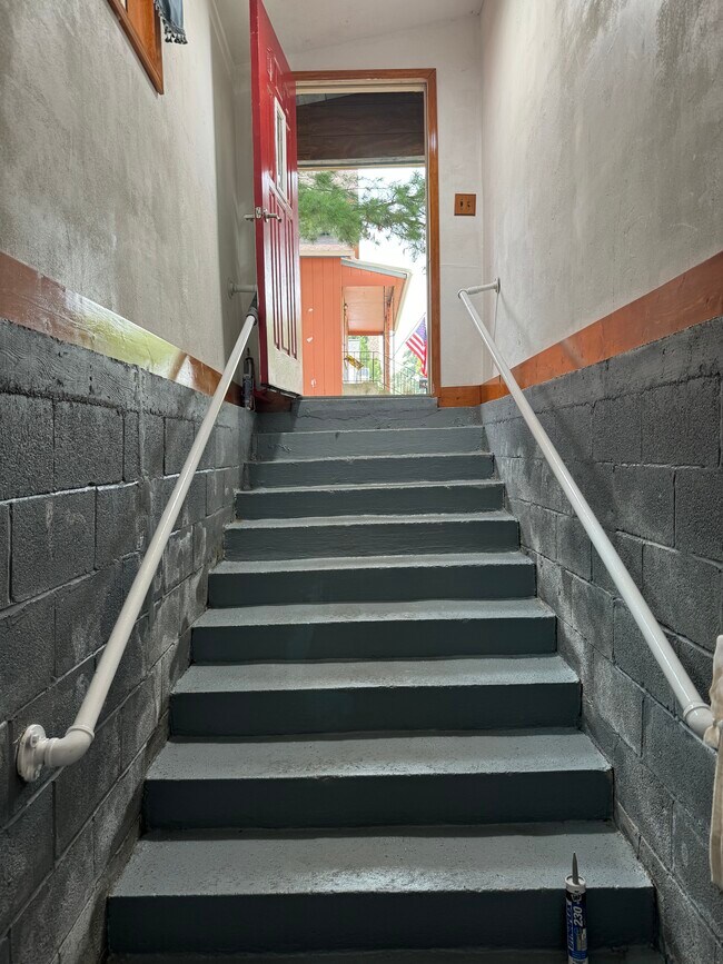 Basement Entry - 801 Miller St