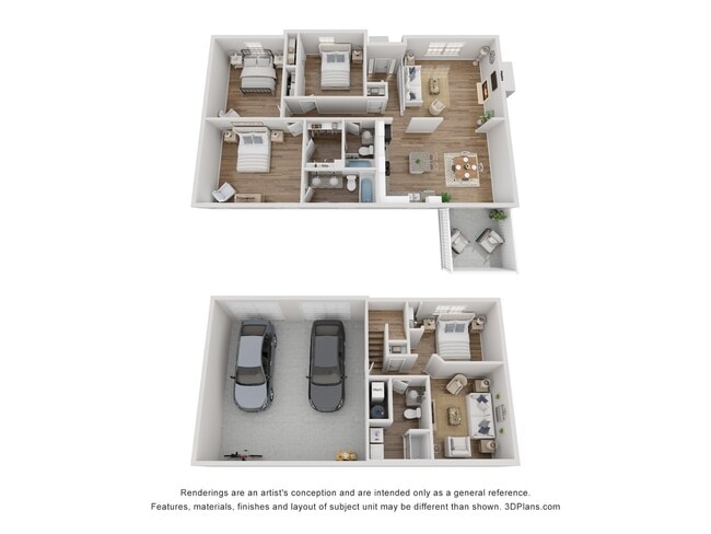 Floorplan - Tall Grass Luxury Rental Homes