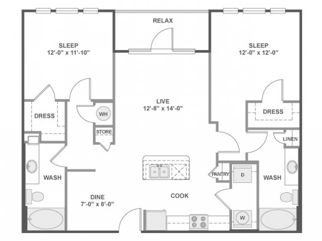 Floorplan - AMLI West Plano