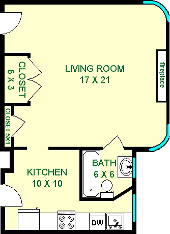 Lovejoy Studio Apartment - Cloisters