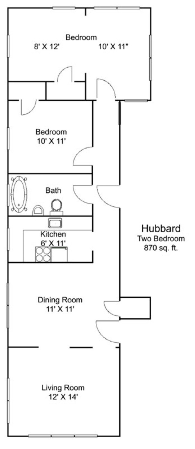 Floorplan - The Breton Apartments