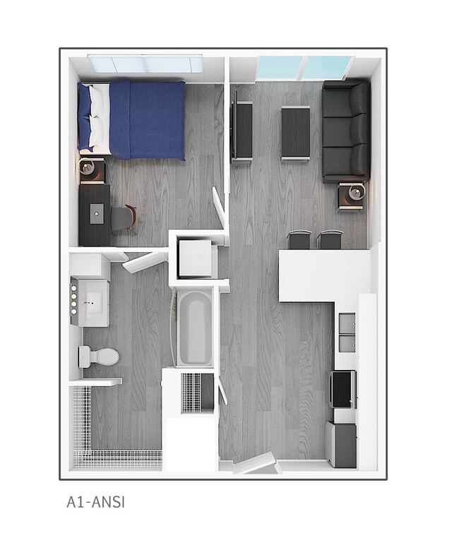 1x1 Premium View - Park Place at Reno