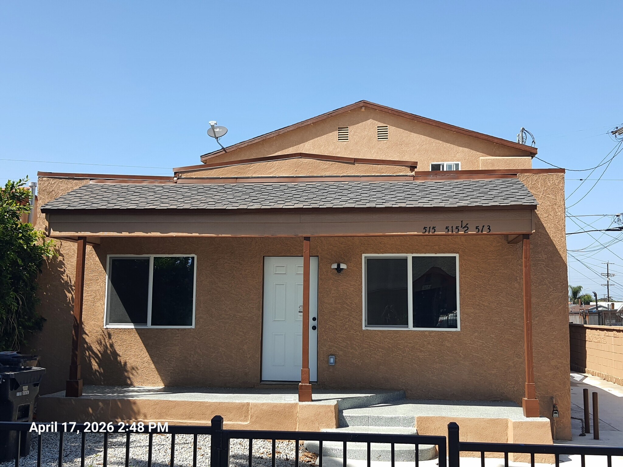 front of property - 515 W 104th St