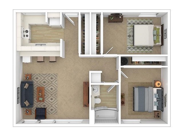 Floorplan - Peaks at Ellis View