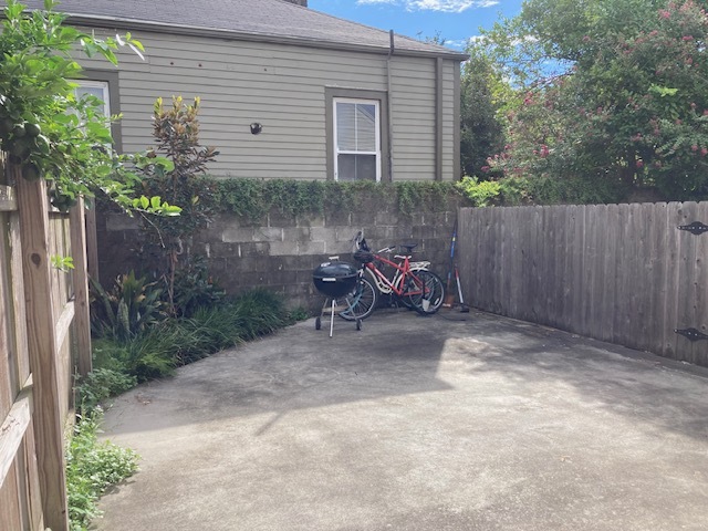 Back yard - 8210 Plum St