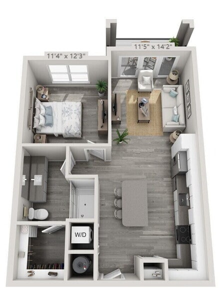 Interior Photo - Selene at Southline Apartments