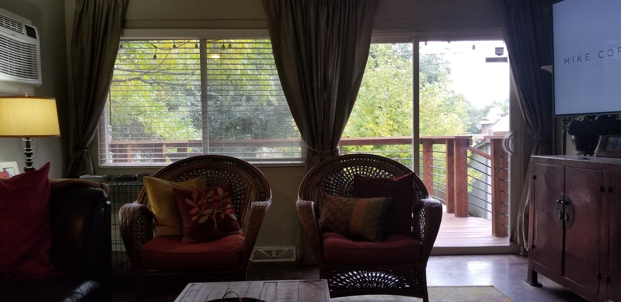 View to the deck - 2499 1/2 Pierce Street
