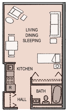 Studio - Martin Avenue Apartments