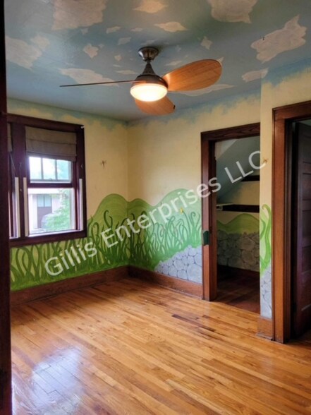 2nd Floor Mural Bedroom - 107 W 11th Ave