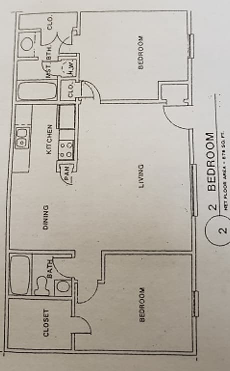 Floorplan - Windsong Apartments