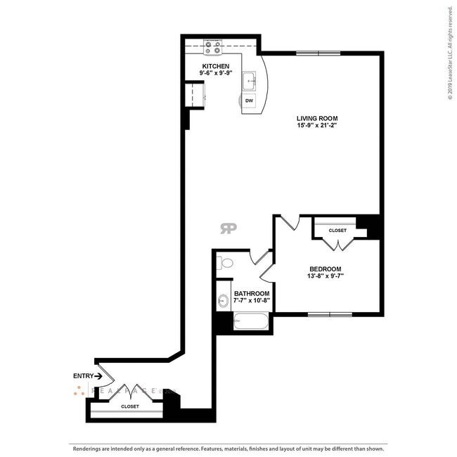 Floorplan - Curtain Lofts  1371