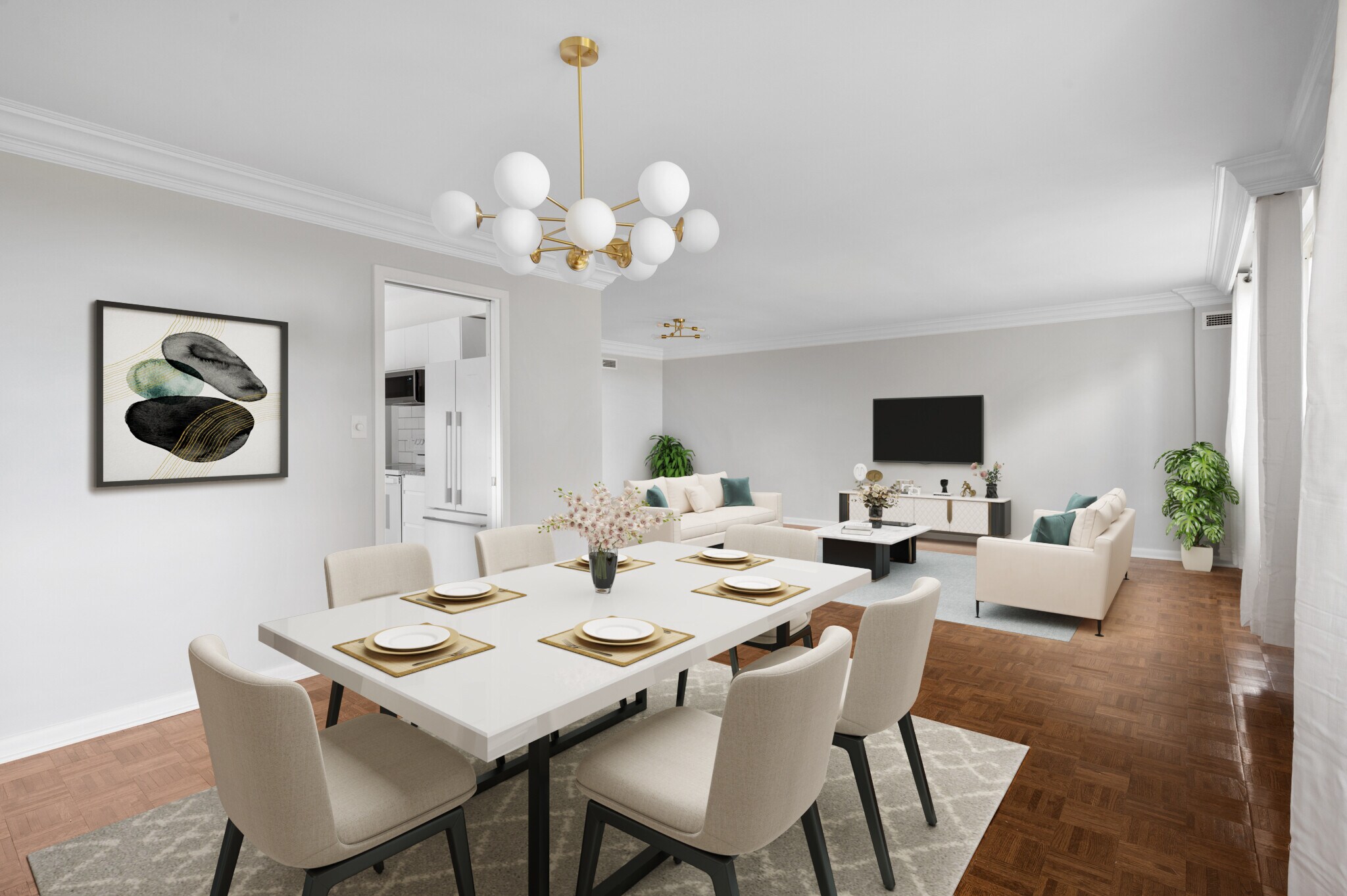 dining room - 19425 Van Aken Blvd
