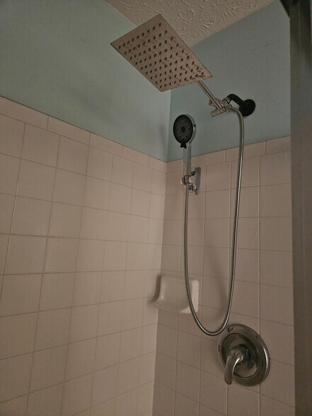 Master shower - 1606 Metcalfe Ave