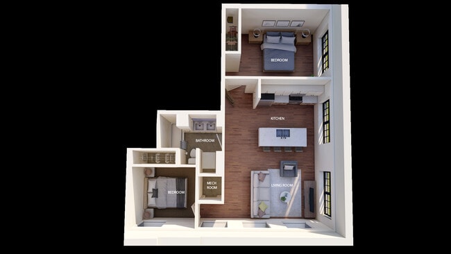 Floorplan - Clipper Lofts