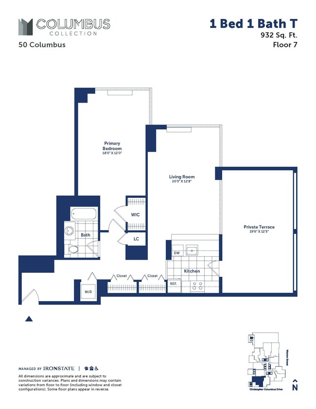 Floorplan - 50 Columbus